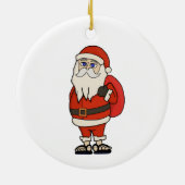 Weihnachtskippen Keramik Ornament (Hinten)