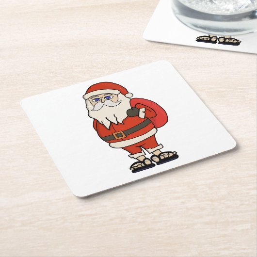 Weihnachtskippen Rechteckiger Pappuntersetzer (angewinkelt)