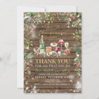 Weihnachtskirche des Holzpersonals einladen