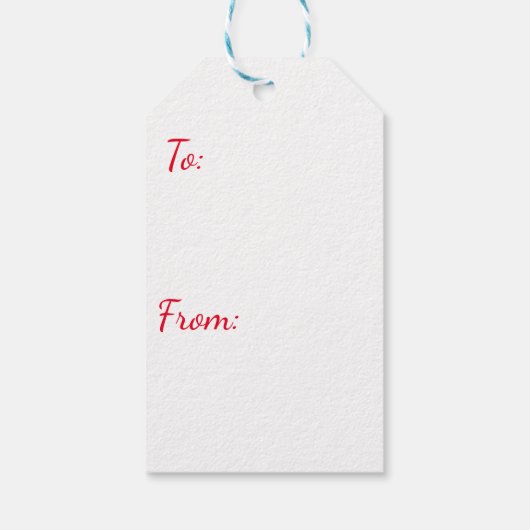 Weihnachtskirche Geschenkanhänger (Rückseite)