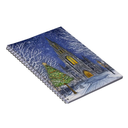 Weihnachtskirche Notizblock (Rechte Seite)