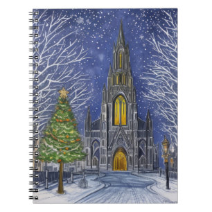 Weihnachtskirche Notizblock