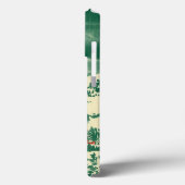 Weihnachtskirche, Schnee im Winter Case-Mate iPhone Hülle (Rückseite / Links)