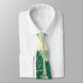 Weihnachtskirche, Schnee im Winter Krawatte (Gebunden)