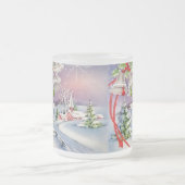 Weihnachtskirche Silver Bells North Star Mattglastasse (Mittel)