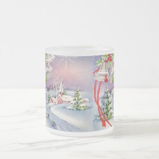 Weihnachtskirche Silver Bells North Star Mattglastasse (Mittel)