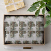 Weihnachtskirche viktorianische Weihnachtslieder M Seidenpapier (Geschenk)