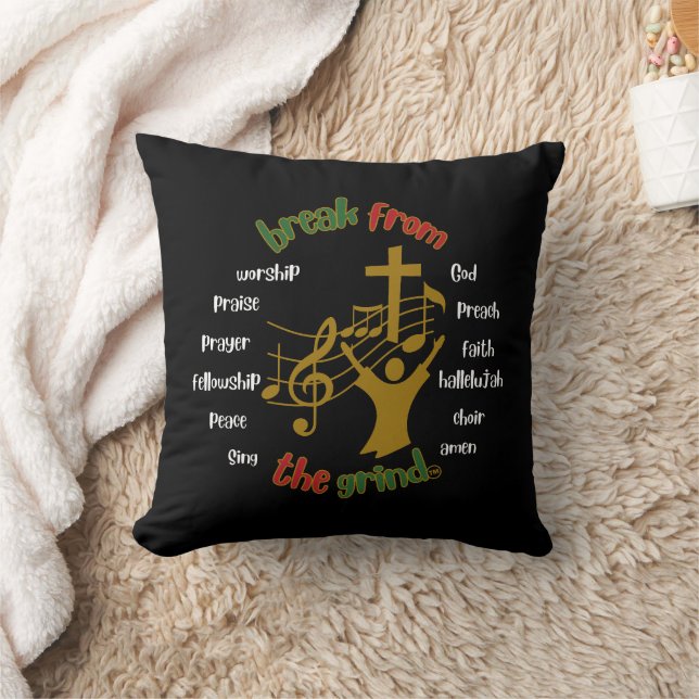 Weihnachtskirchengebet BFTG Pillow Kissen (Decke)