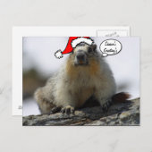 Weihnachtskirchenkarte Feiertagspostkarte (Vorne/Hinten)