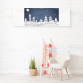 Weihnachtskirchenlandschaft Banner (Insitu)