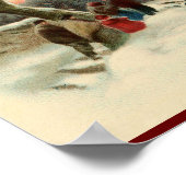 Weihnachtskirchenparissonder in der Morgenmesse Poster (Ecke)