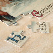 Weihnachtskirchenparissonder in der Morgenmesse Puzzle (Seite)