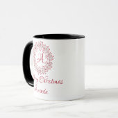 Weihnachtskirsche Tasse (Vorderseite Links)
