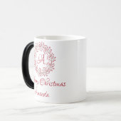 Weihnachtskirsche Verwandlungstasse (Vorderseite Links)