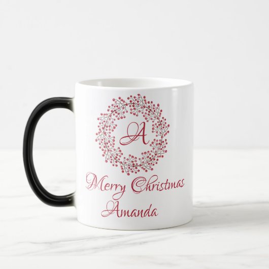 Weihnachtskirsche Verwandlungstasse (Links)