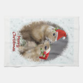 Weihnachtskiss Küchentuch (Horizontal)