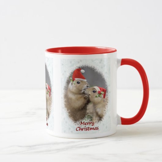 Weihnachtskiss-Tasse Tasse (Rechts)