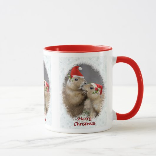 Weihnachtskiss-Tasse Tasse (Rechts)