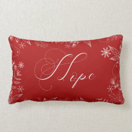 Weihnachtskissen Lendenkissen