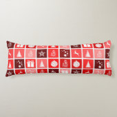 Weihnachtskissen Seitenschläferkissen (Vorderseite)