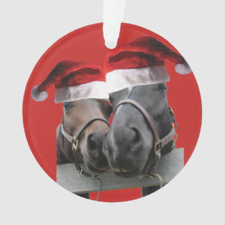 Weihnachtskisspferde Ornament
