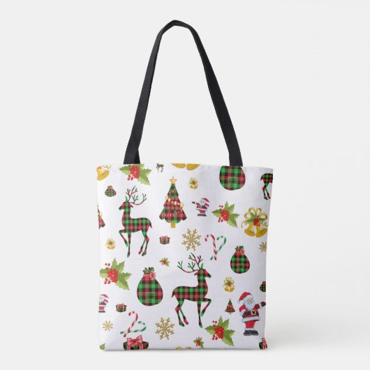Weihnachtskiste Tasche (Rückseite)