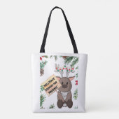 Weihnachtskiste Tasche (Rückseite)