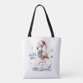 Weihnachtskiste Tasche (Rückseite)