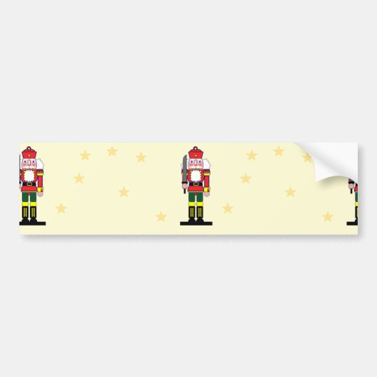 Weihnachtskitcracker Autoaufkleber (Vorne)