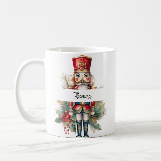 Weihnachtskitcracker personalisiert kaffeetasse (Links)