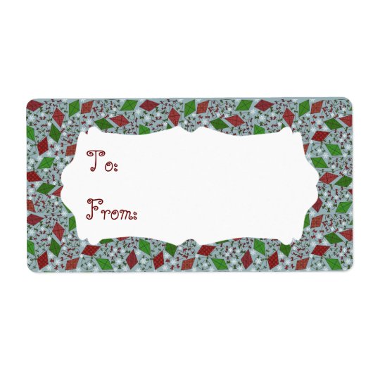 Weihnachtskites, Geschenketiketten (Vorne)