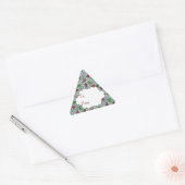 Weihnachtskites, Geschenksticker Dreieckiger Aufkleber (Umschlag)