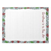 Weihnachtskites, Notizblock (Vorderseite)