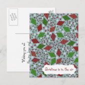 Weihnachtskites, Postkarte (Vorne/Hinten)