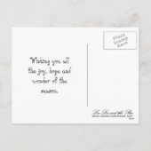 Weihnachtskites, Postkarte (Rückseite)