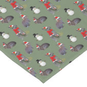 Weihnachtskits Party Table Runner (grün) Kurzer Tischläufer (Ecke)
