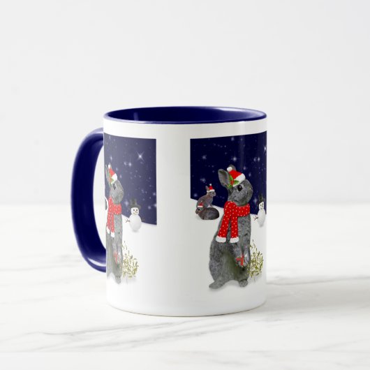 Weihnachtskits-Tasse Tasse (Vorderseite Links)