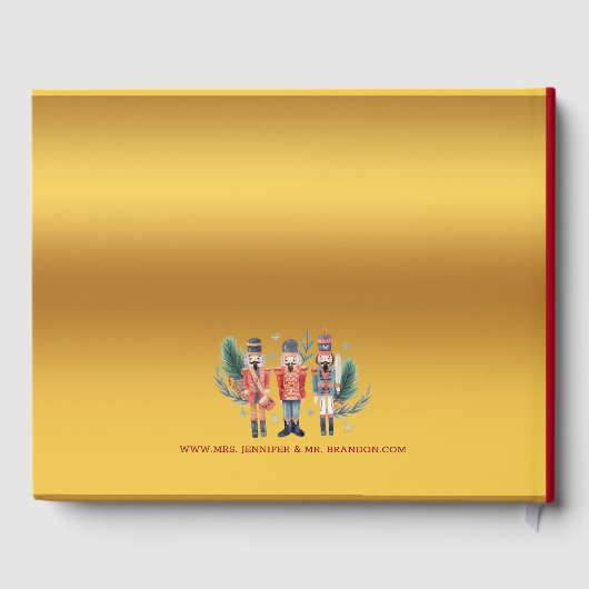 Weihnachtskitschigkeit Gästebuch (Rückseite)