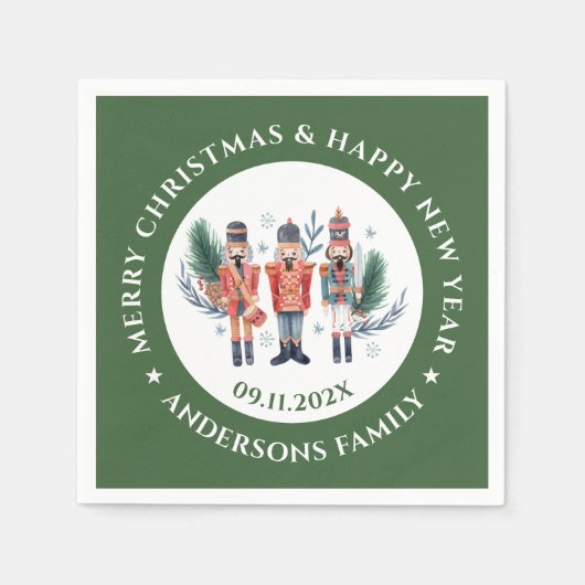 Weihnachtskitschigkeit Serviette (Vorderseite)