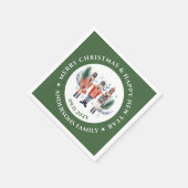 Weihnachtskitschigkeit Serviette (Ecke)