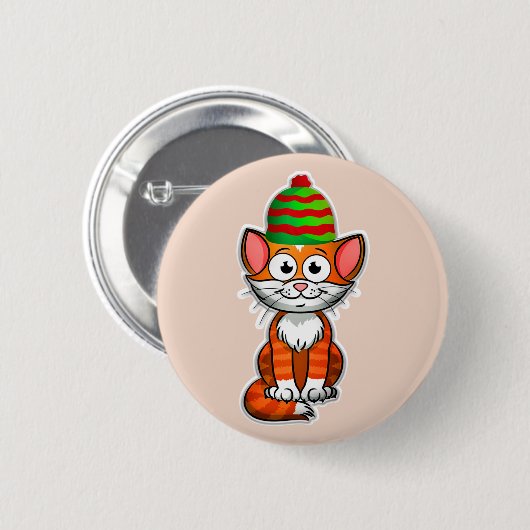 Weihnachtskitschtaste Button (Vorne & Hinten)