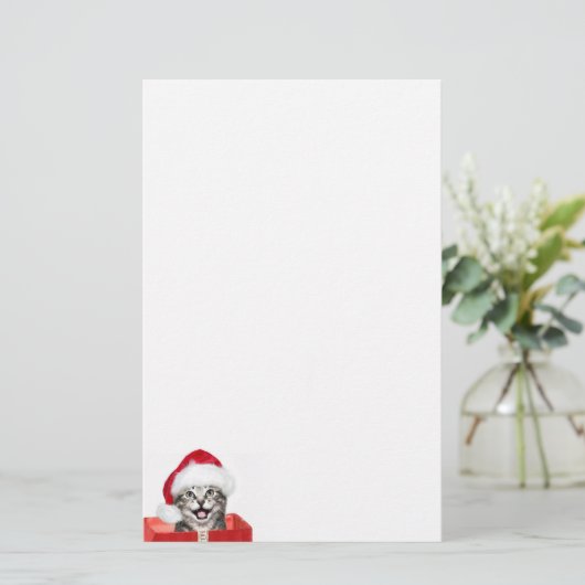 Weihnachtskitt Briefpapier (Stehend Vorderseite)