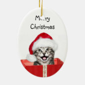 Weihnachtskitt Keramik Ornament (Hinten)