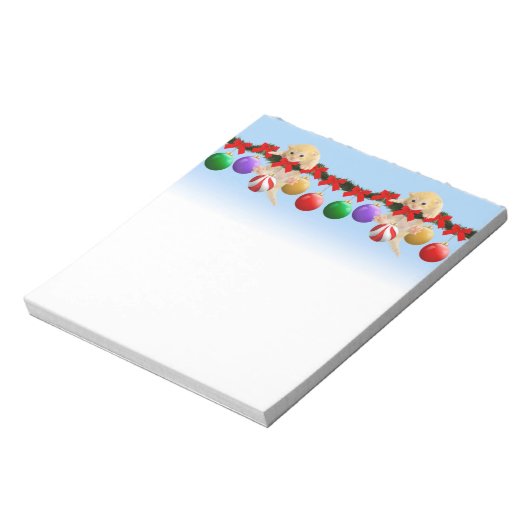 Weihnachtskitt Notizblock (Rotiert)