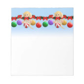 Weihnachtskitt Notizblock (Vorderseite)