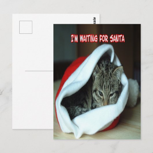 Weihnachtskitt Postkarte (Vorne/Hinten)
