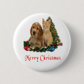Weihnachtskittel Button (Vorderseite)