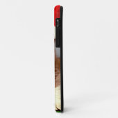 Weihnachtskitten in Weihnachtsmannmütze Case-Mate iPhone Hülle (Hinten/Links)