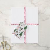 Weihnachtskitten und Schneemänner Geschenkanhänger (Mit Garn)