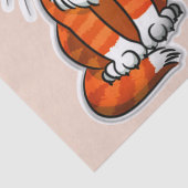 Weihnachtskittpapier Seidenpapier (Detail)